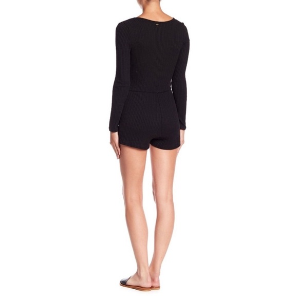 O’Neill Long Sleeve Romper Black Medium - Picture 8 of 10